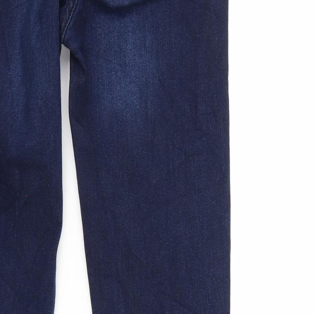 Womens UK Size 8 H&M Regular Fit Straight Blue Jeans