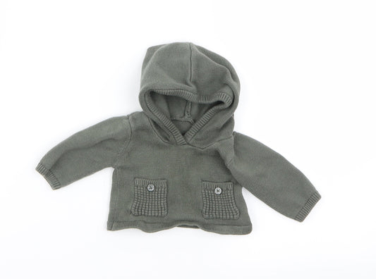 preowrn Baby Gold Pullover Jumper Size 0-3 Months - v