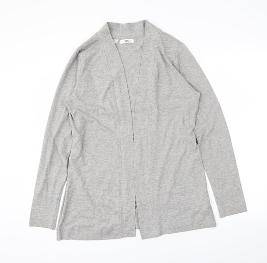 bpc Womens Grey Wrap Jumper Size M