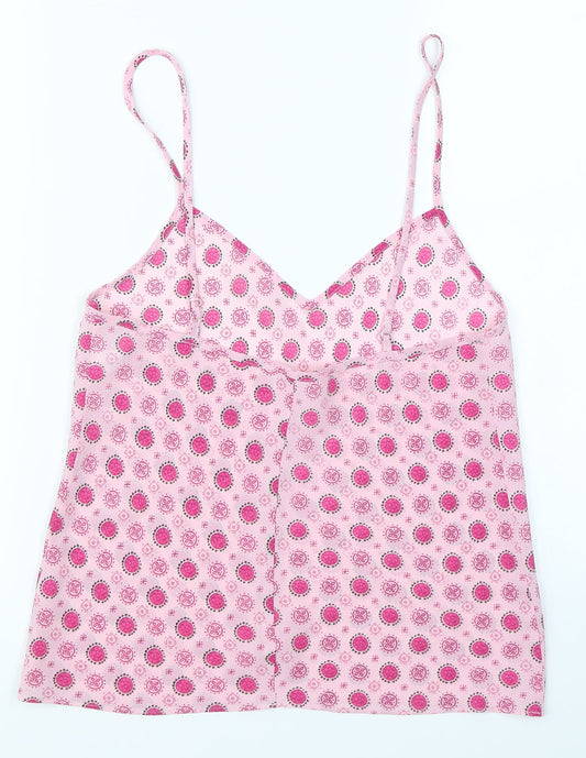 George Womens Pink Camisole Blouse Size 8