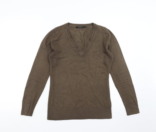 Primark Womens Brown Pullover Jumper Size 10