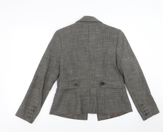 NEXT Womens Brown Jacket Suit Jacket Size 12
