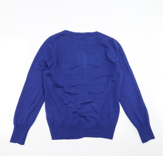 ESMARA Womens Blue Cardigan Jumper Size L