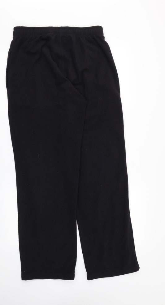 M&S Womens Black Trousers Size M L31 in - Stretch waistband