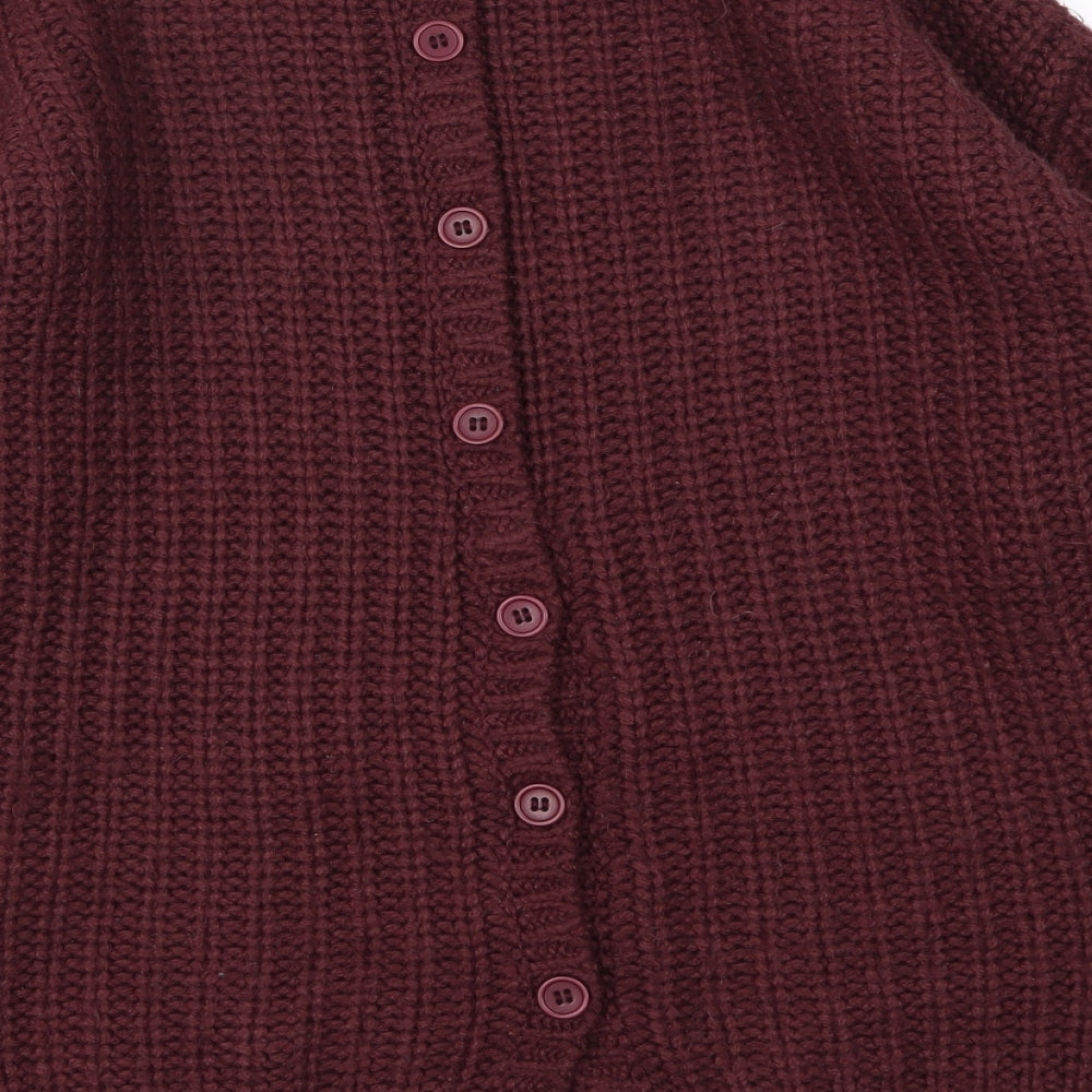 Redoute Womens Red Pullover Jumper Size 6