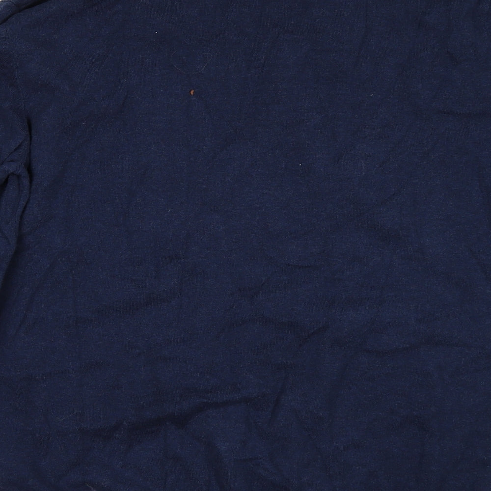 Greenwoods Mens Blue Pullover Jumper Size L