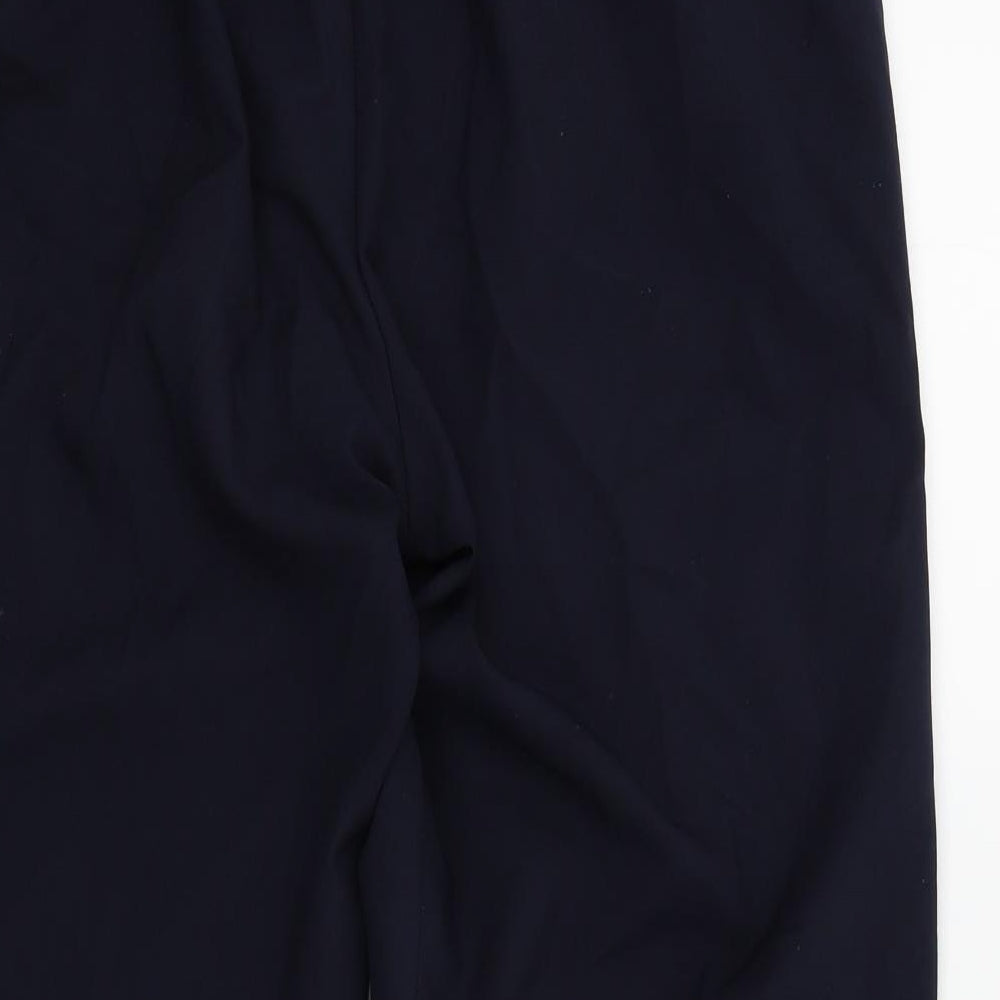 Womens UK Size 16 Ellie Louise Regular Fit Blue Trousers