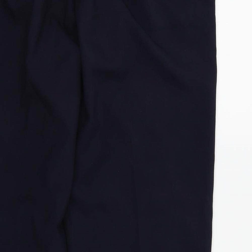 Womens UK Size 14 Ellie Louise Regular Fit Black Trousers