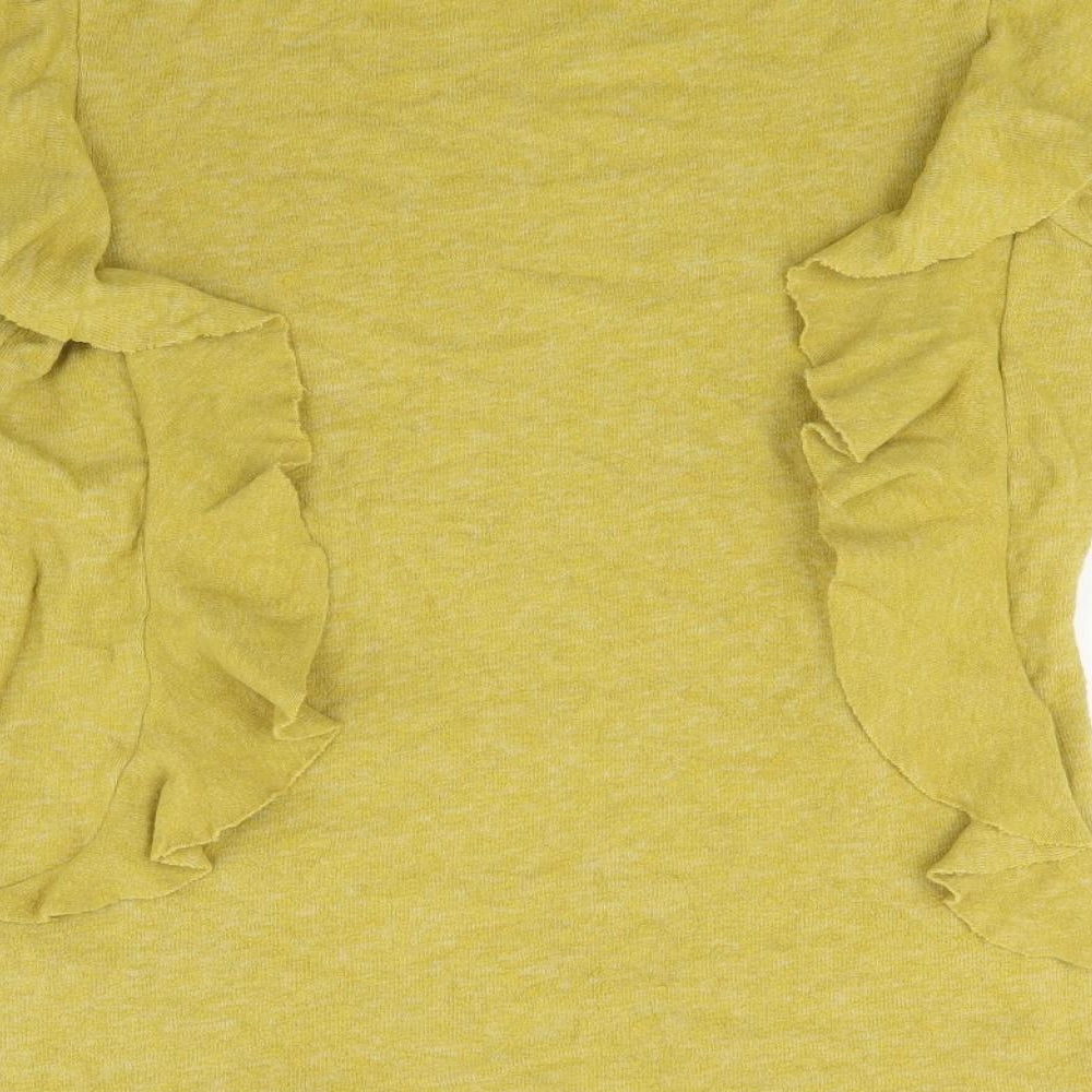 Womens UK Size 14 NEXT Yellow Tunic Sweatshirt