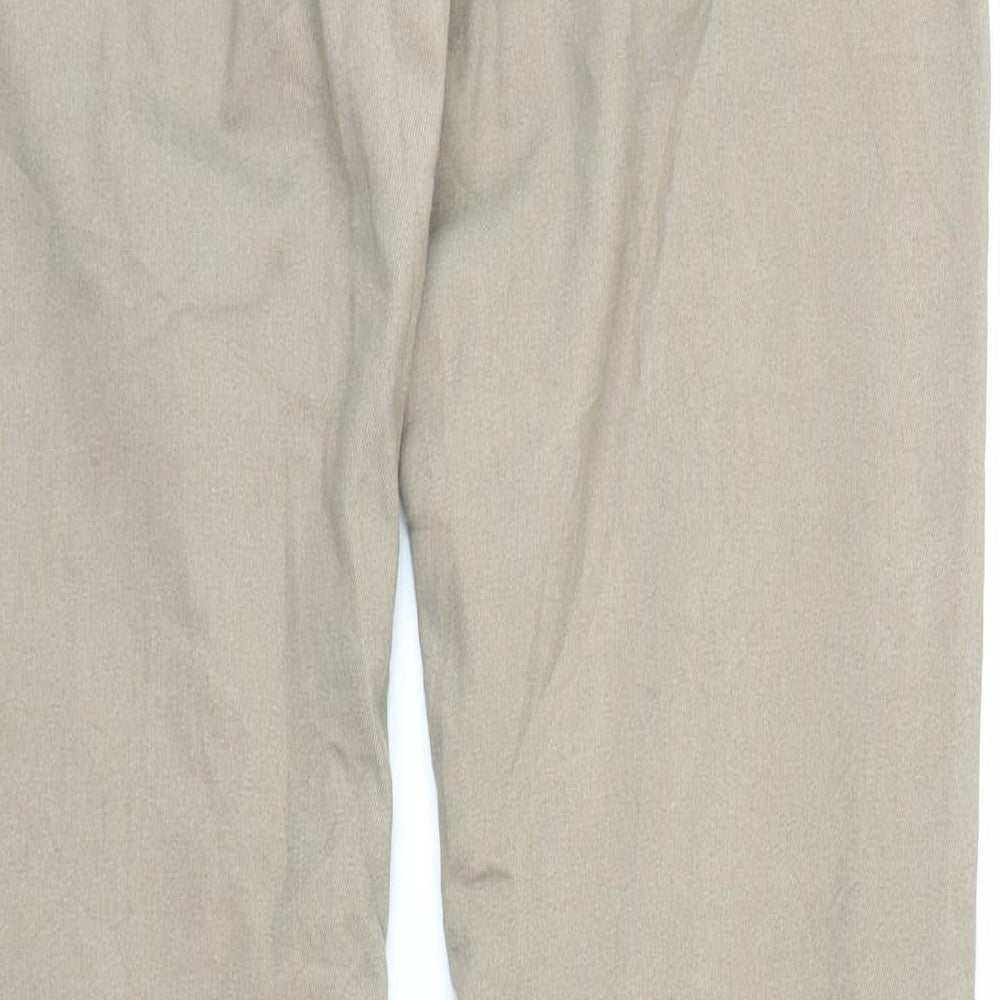 Womens UK Size 8 H&M Regular Fit Skinny Beige Jeans