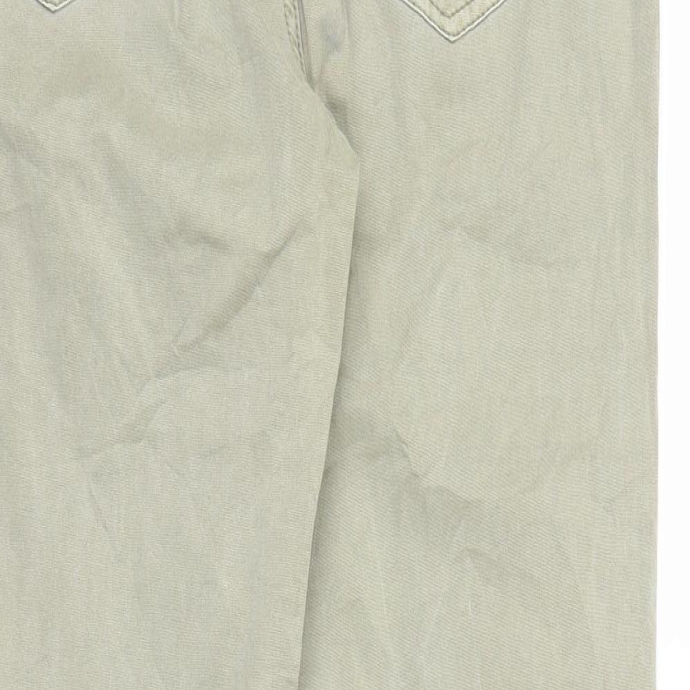 Espirit Womens Beige Carpenter Trousers Size 10 L25 in