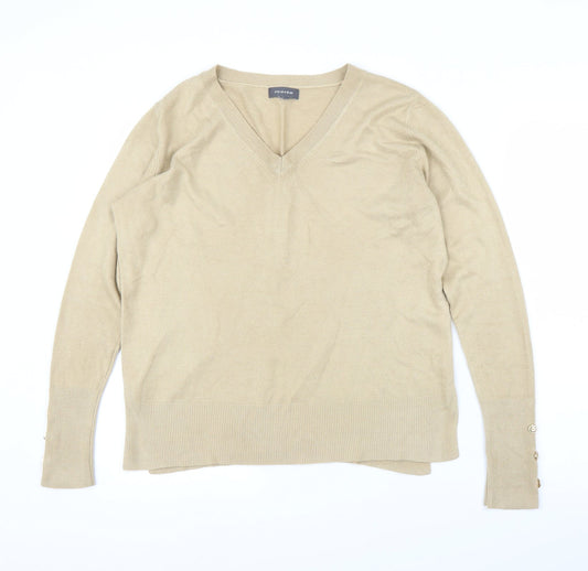 Primark Womens Beige Pullover Jumper Size M