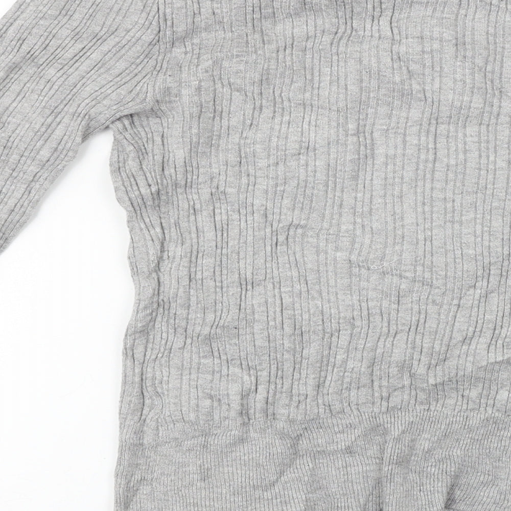 Primark Womens Grey Pullover Jumper Size S