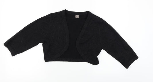 TU Womens Black Cardigan Jumper Size 12