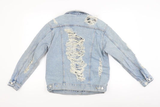 Womens UK Size 6 Topshop Blue Jacket