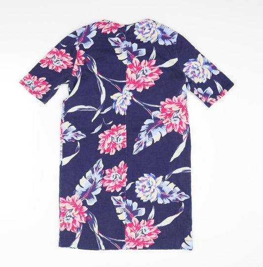 Gap Womens Blue Floral Bodycon Size XS