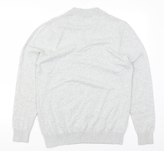 George Mens Grey Pullover Jumper Size M