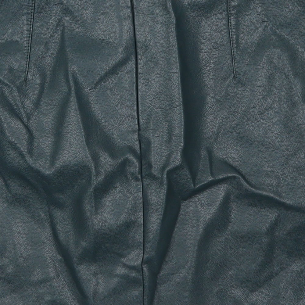 New Look Womens Green   A-Line Skirt Size 8