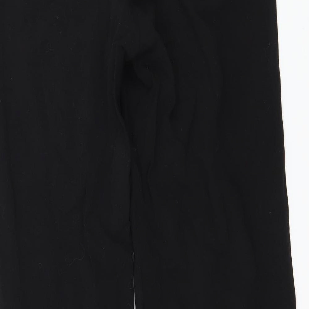 Womens UK Size 12 Dorothy Perkins Regular Fit Black Trousers