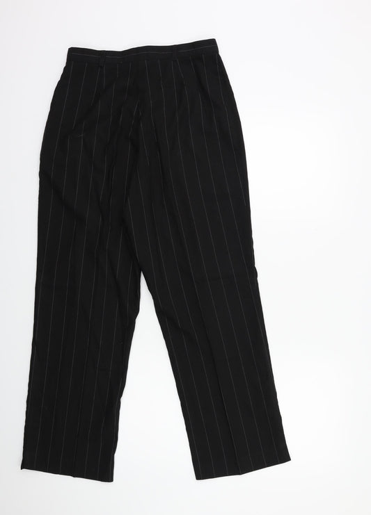 Womens UK Size 12 the collection Regular Fit Black Trousers