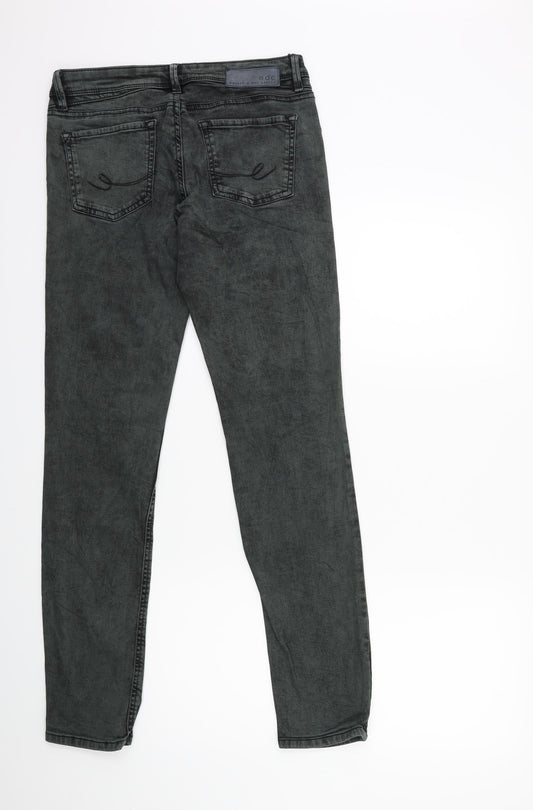 EDC Womens Green  Denim Skinny Jeans Size 28 in L30 in