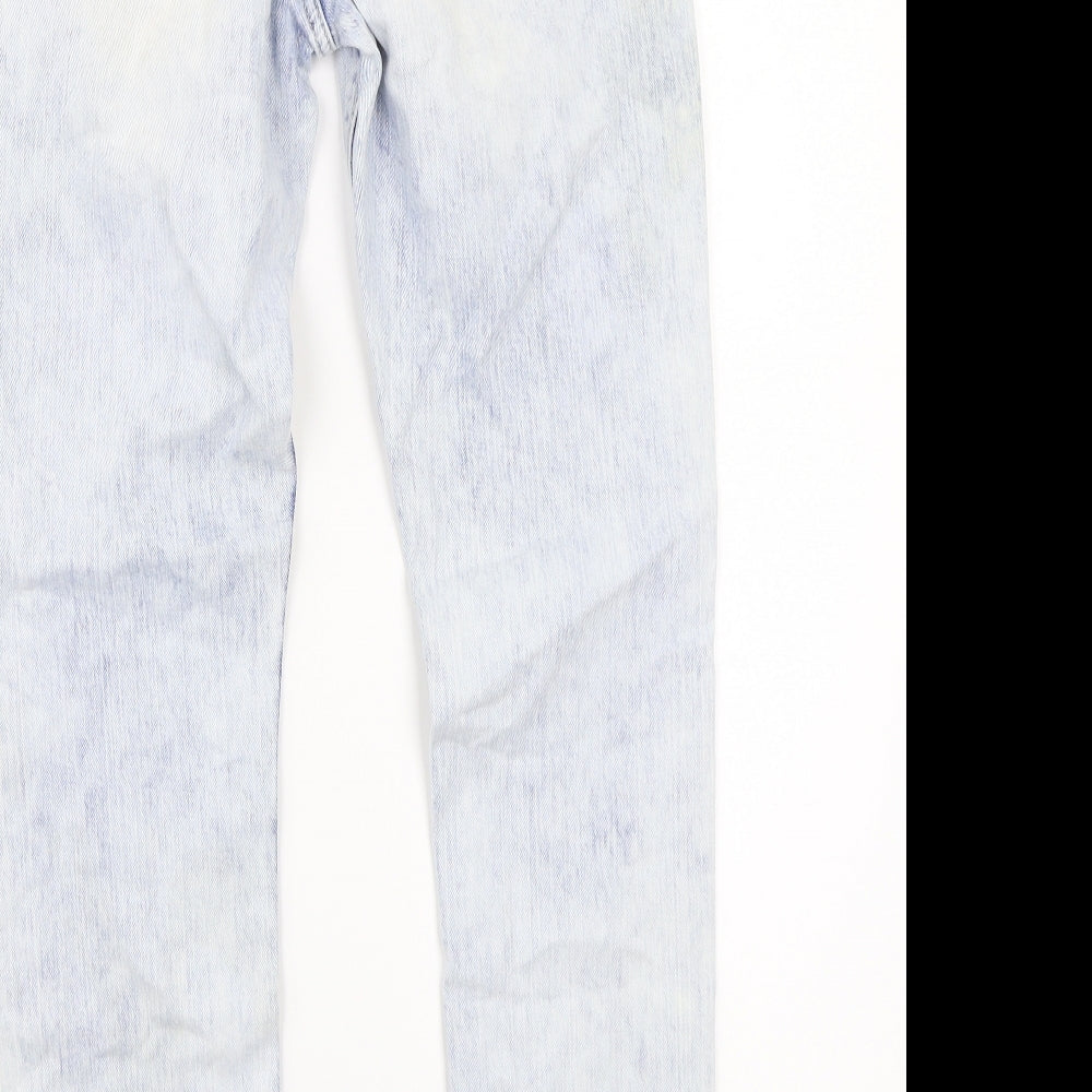 Denim & Co. Womens Blue Skinny Jeans Size 8 L28 in