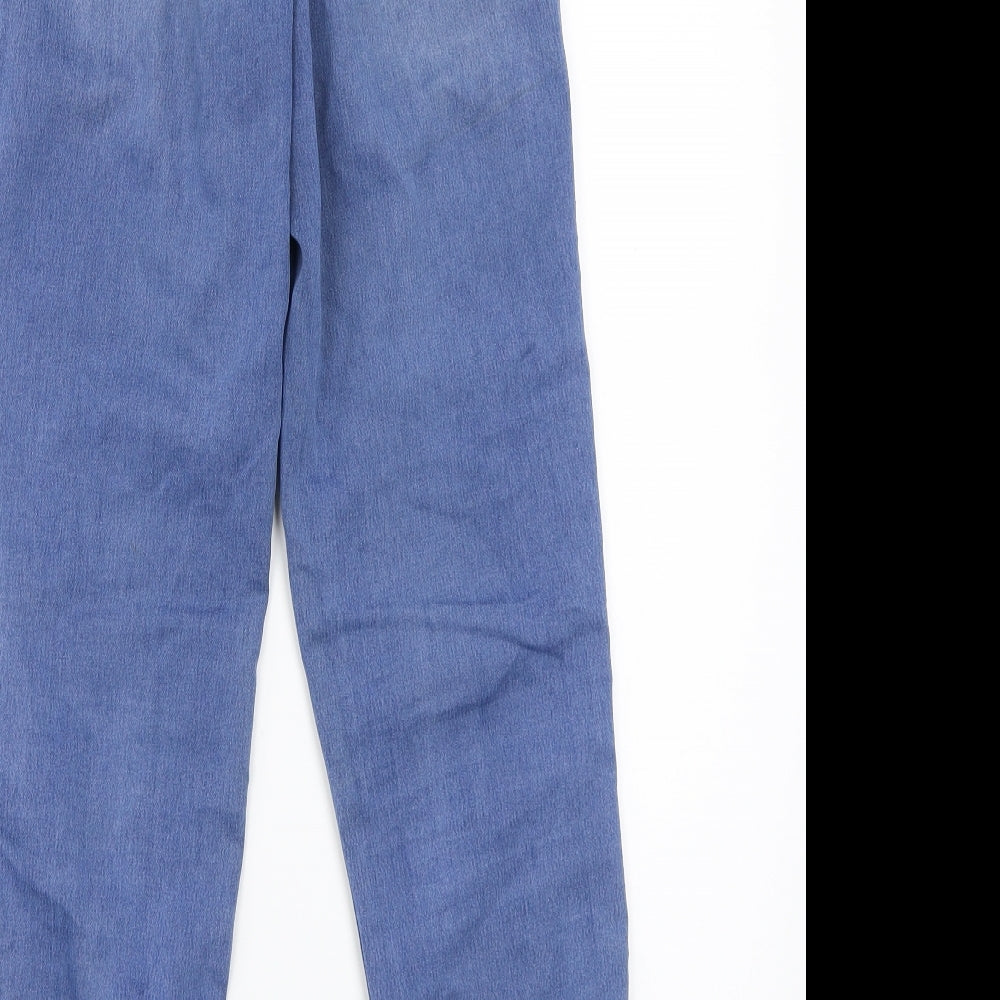 George Womens Blue Straight Jeans Size 8 L28 in