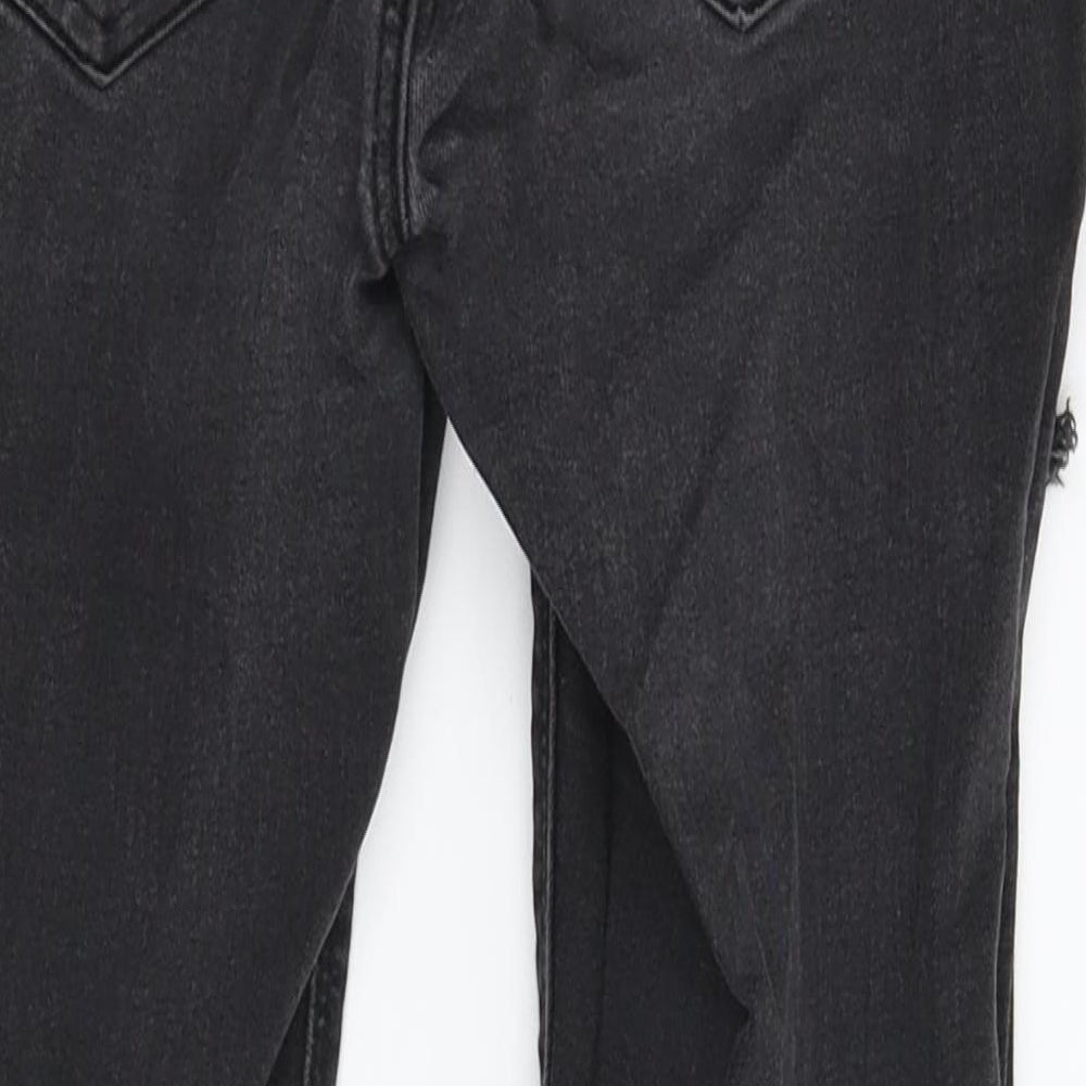 New Look Womens Black Denim Jegging Jeans Size 6 L24 in