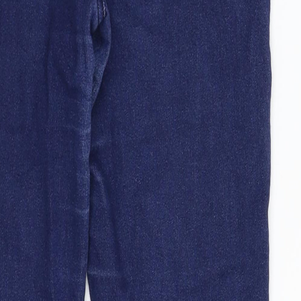 Denim & Co. Womens Blue Denim Jegging Jeans Size 8 L27 in