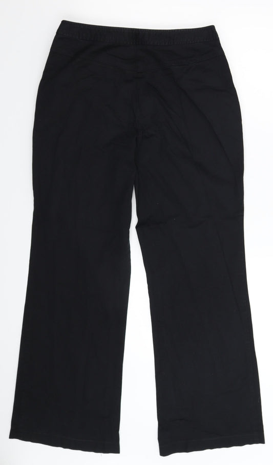 Womens UK Size 10 Marks and Spencer Regular Fit Blue Trousers