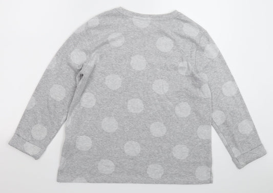 Womens UK Size 12 Marks and Spencer Grey Pullover Sweatshirt
