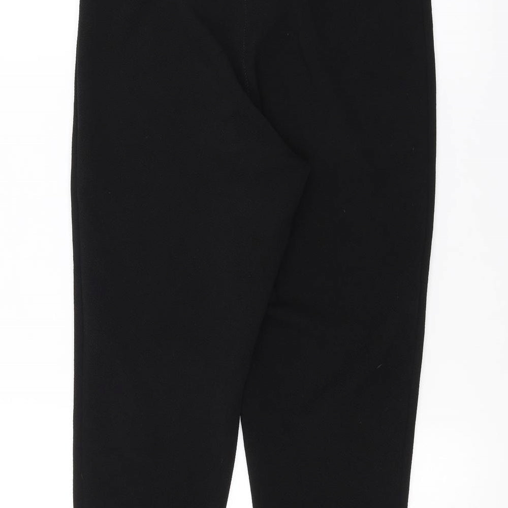 Select Womens Black Trousers Size 10 L22 in