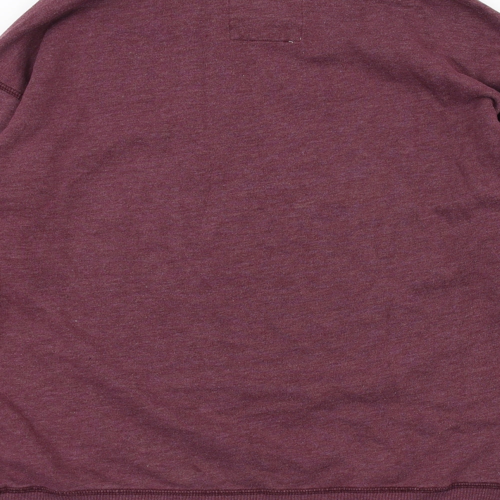 Hollister Mens Red Pullover Jumper Size S