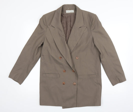 Womens UK Size 10 Gallery Brown Jacket