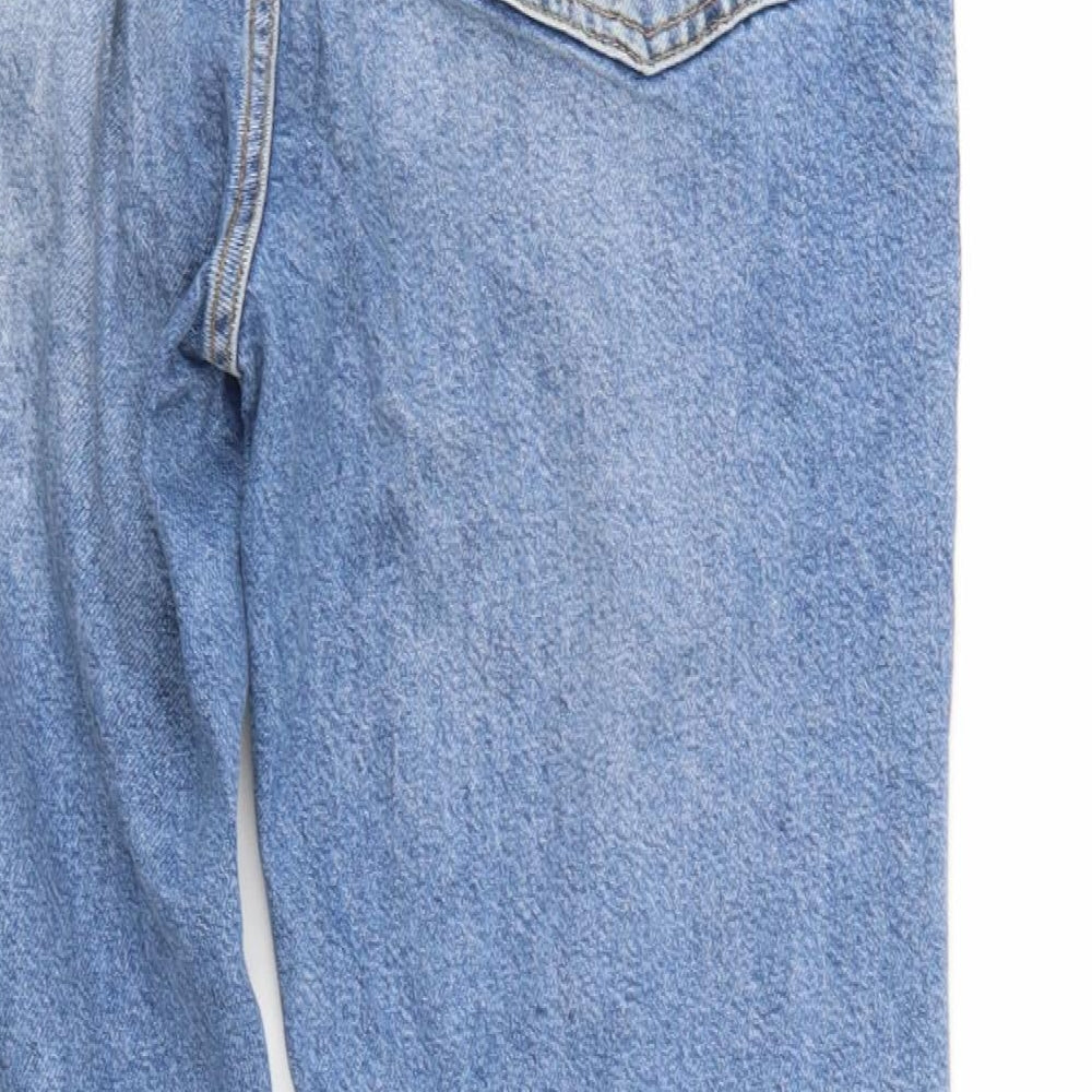 Womens UK Size 30 in Preworn Regular Fit Straight Blue Jeans
