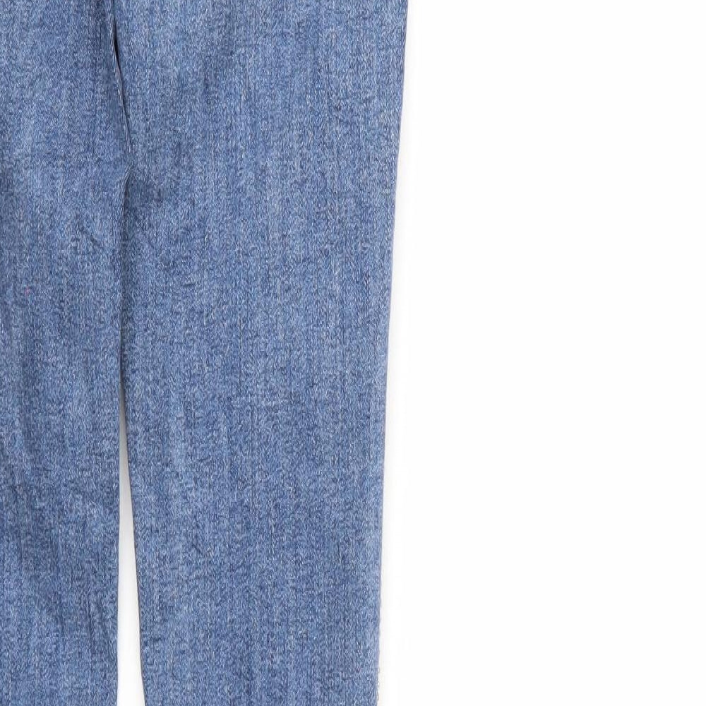 Zara Womens Blue Denim Skinny Jeans Size 6 L29 in