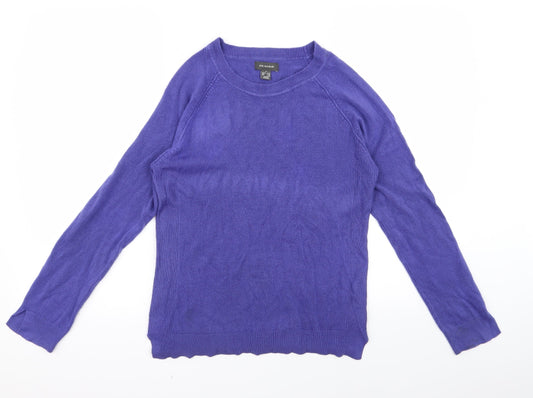 Primark Womens Purple Pullover Jumper Size S