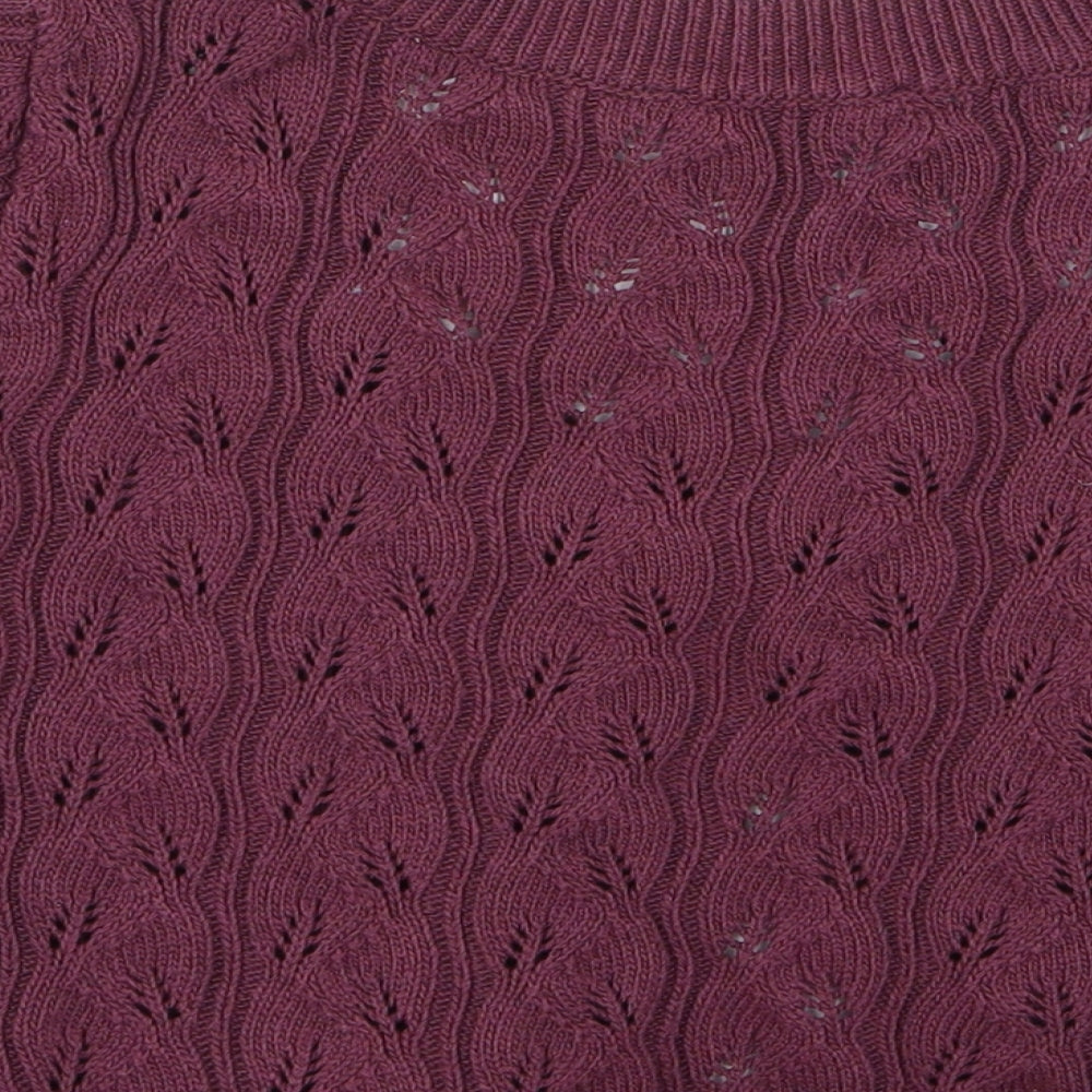 Dorothy Perkins Womens Red Cardigan Jumper Size 14