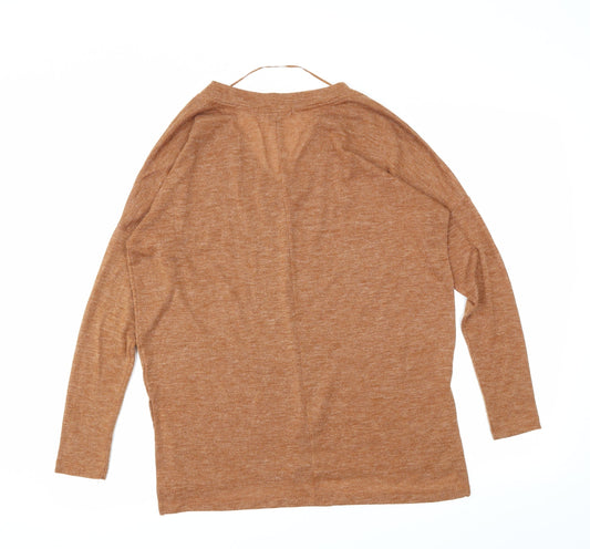 Atmosphere Womens Brown Tunic Jumper Size 8
