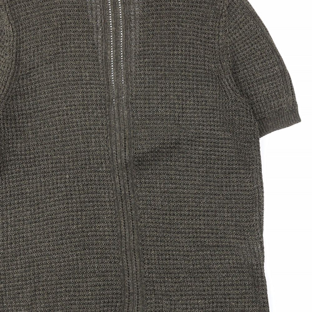 CC Womens Green Cardigan Jumper Size M