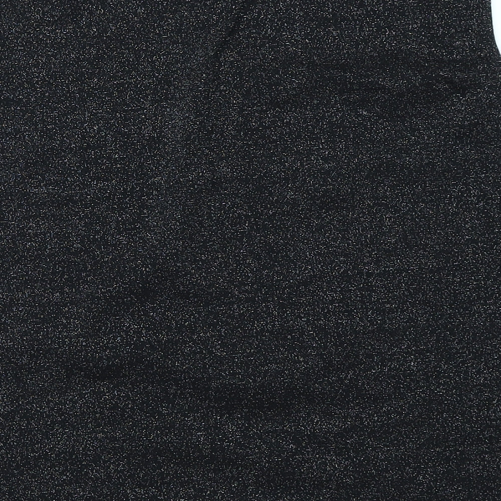 Womens UK Size 16 St Michael Black Basic T-Shirt