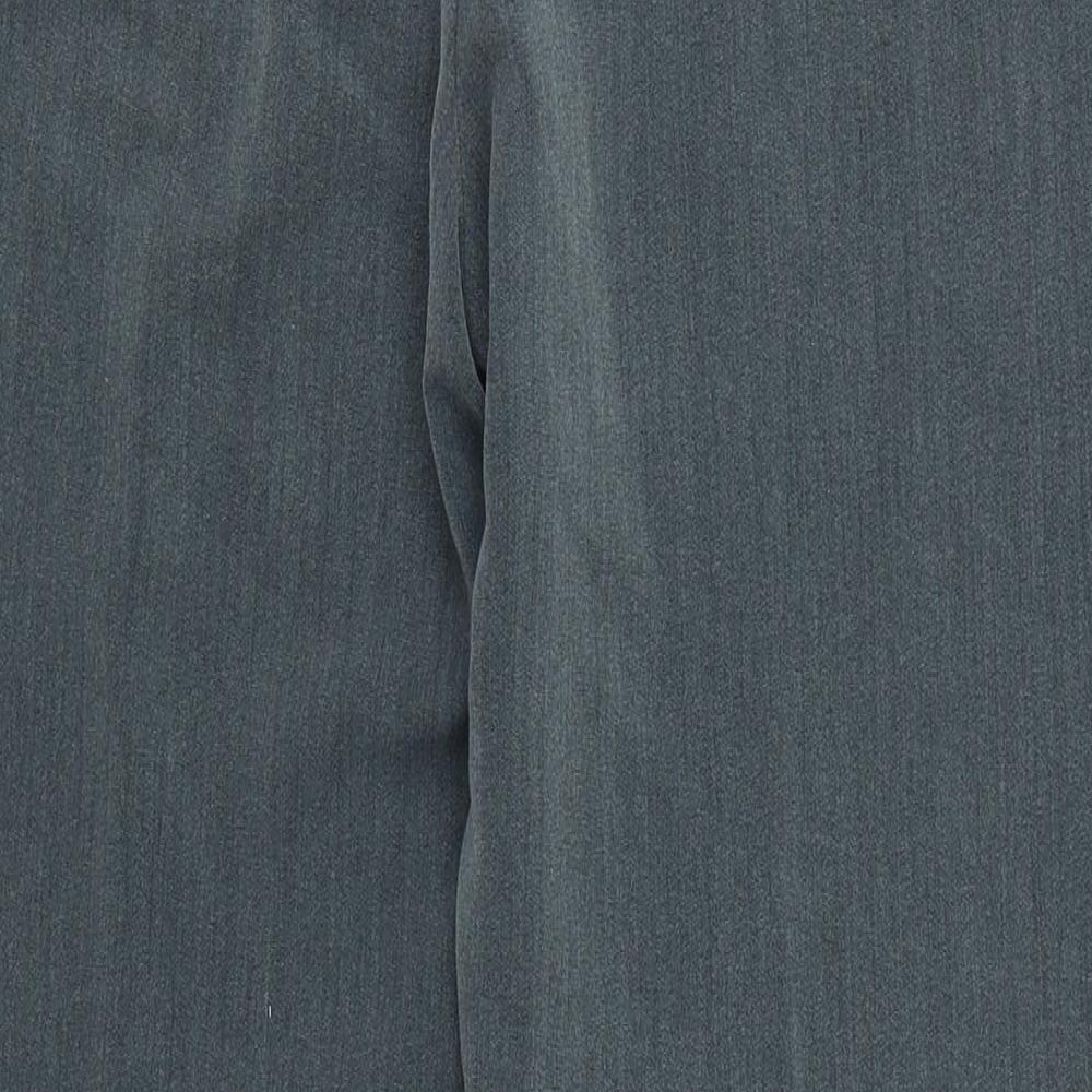 Classic Womens Grey Trousers Size 14 L26 in
