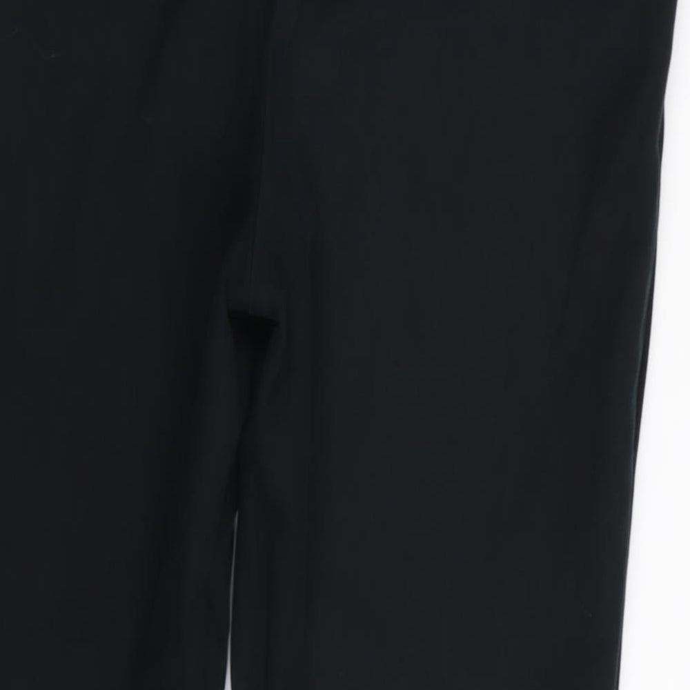 Moda Womens Black Trousers Size 14 L26 in