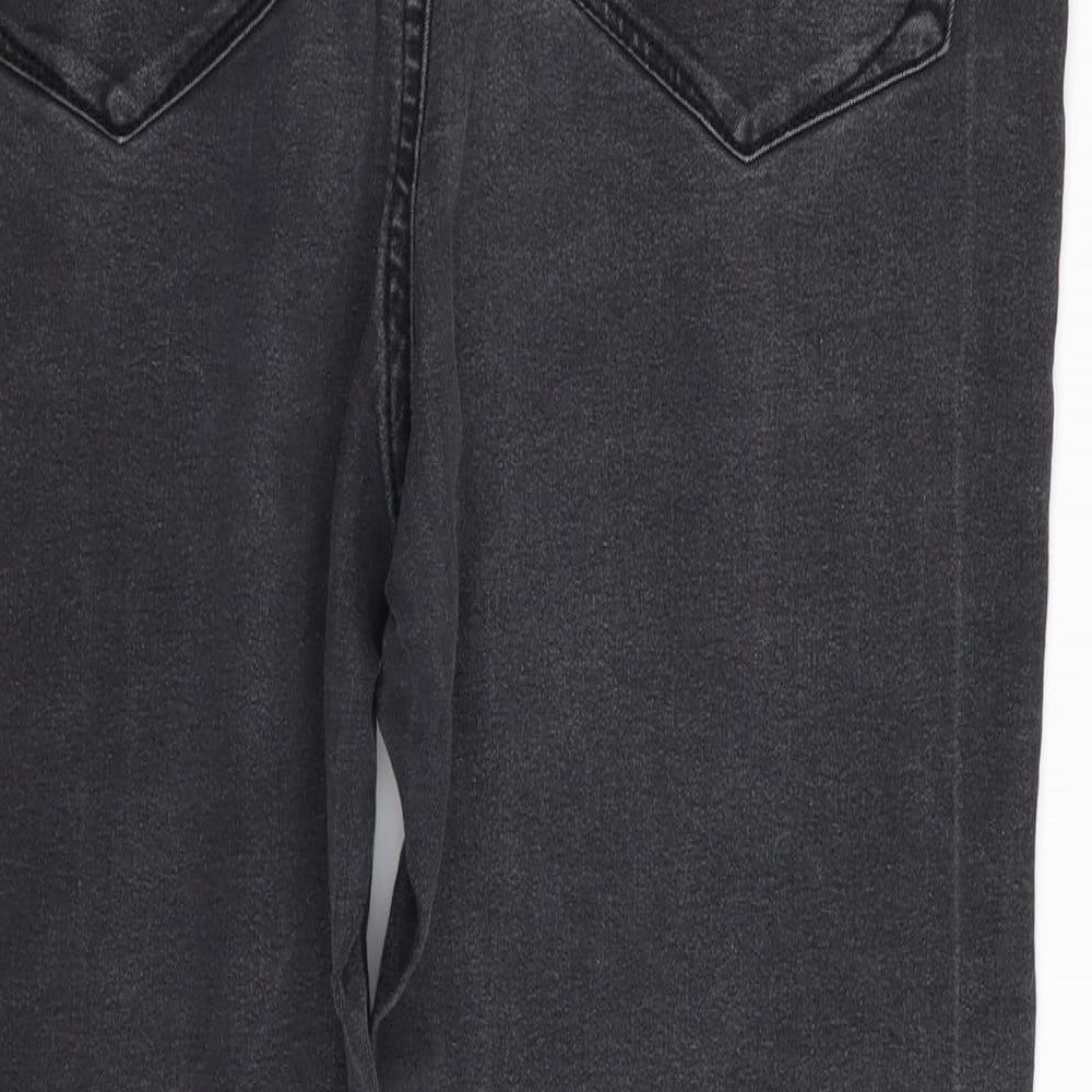 Womens UK Size 16 denim and co Regular Fit Skinny Black Jeans