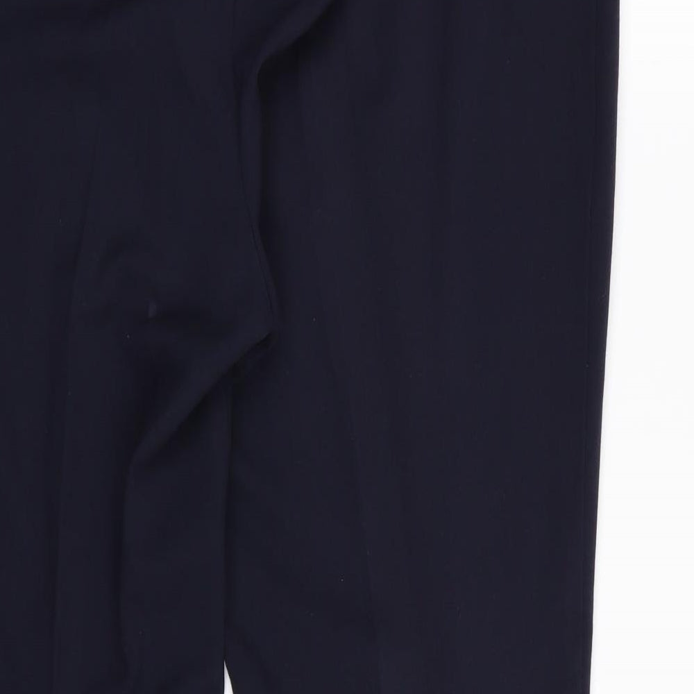 m&s Womens Blue Trousers Size 16 L30 in