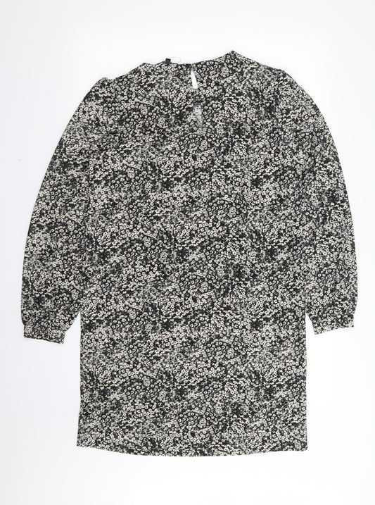 NEXT Womens Multicoloured Geometric T-Shirt Dress Size 12