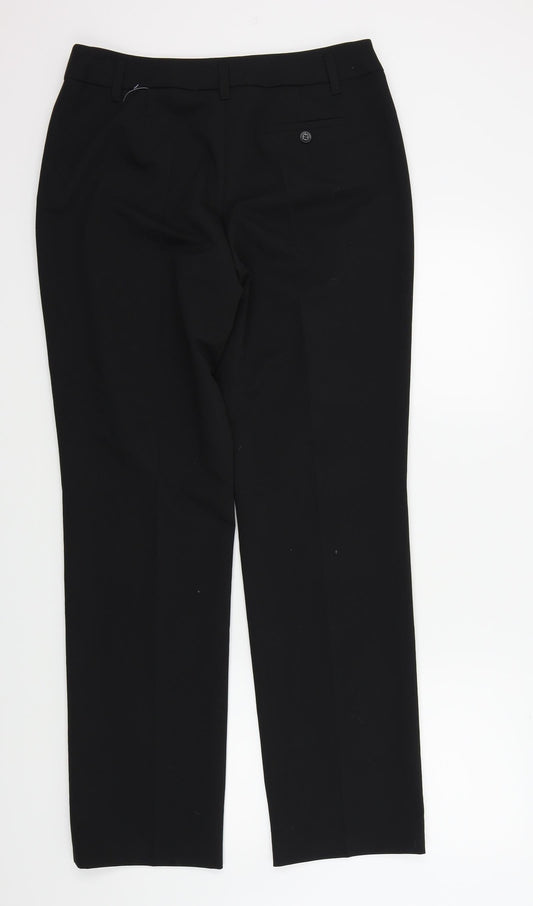 Gerry Weber Womens Black Trousers Size 34 L31 in