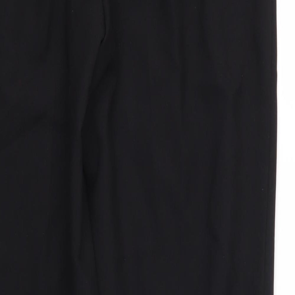 George Womens Black Trousers Size 10 L26 in