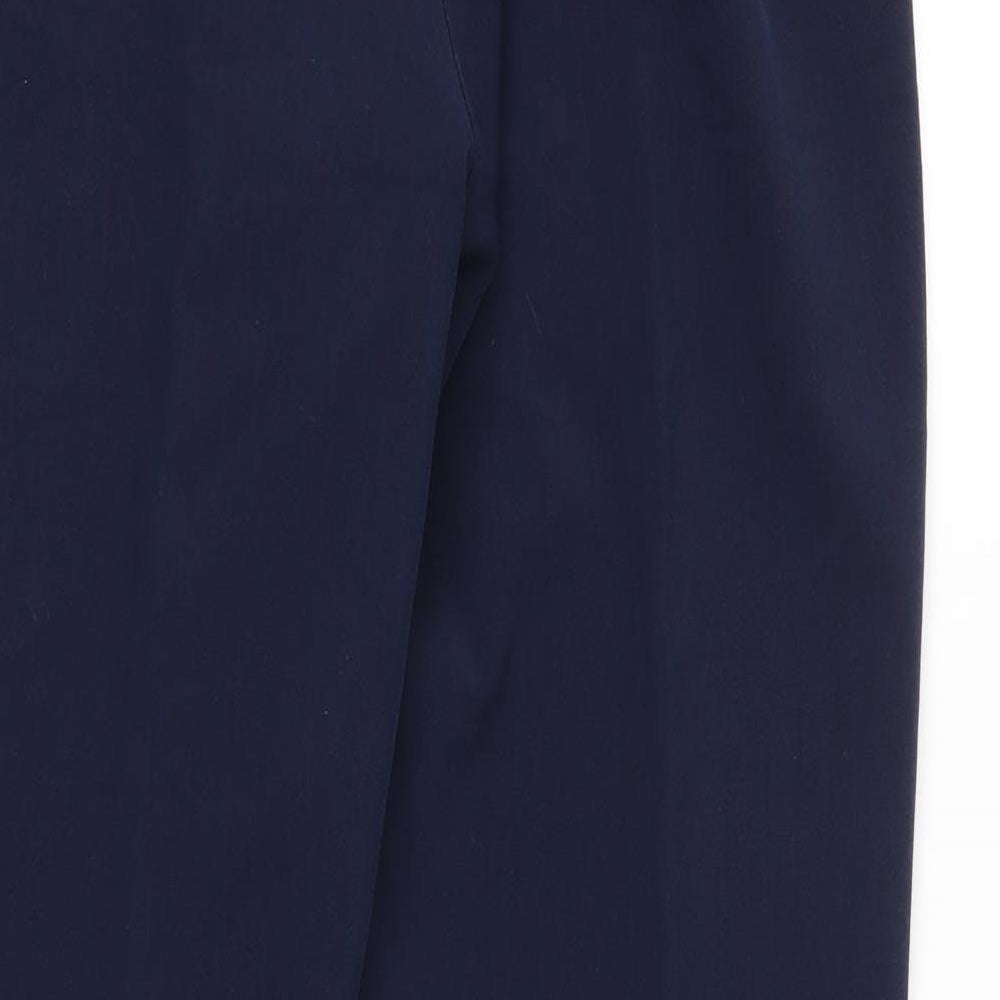 Womens UK Size 10 Bonmarché Regular Fit Blue Trousers