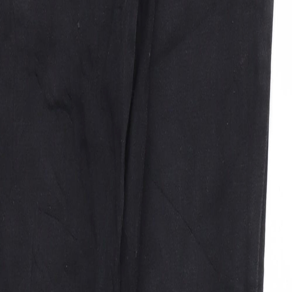 Womens UK Size 8 Preworn Regular Fit Skinny Black Jeans